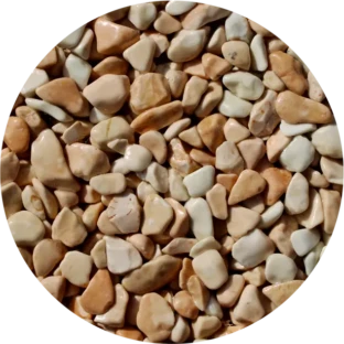 Rosa Corallo Pebble Sample Rosa Corallo Pebble Sample